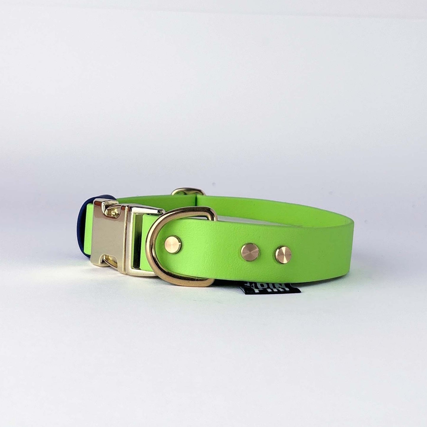 Biothane® Dog Collar – Neon Green & Green