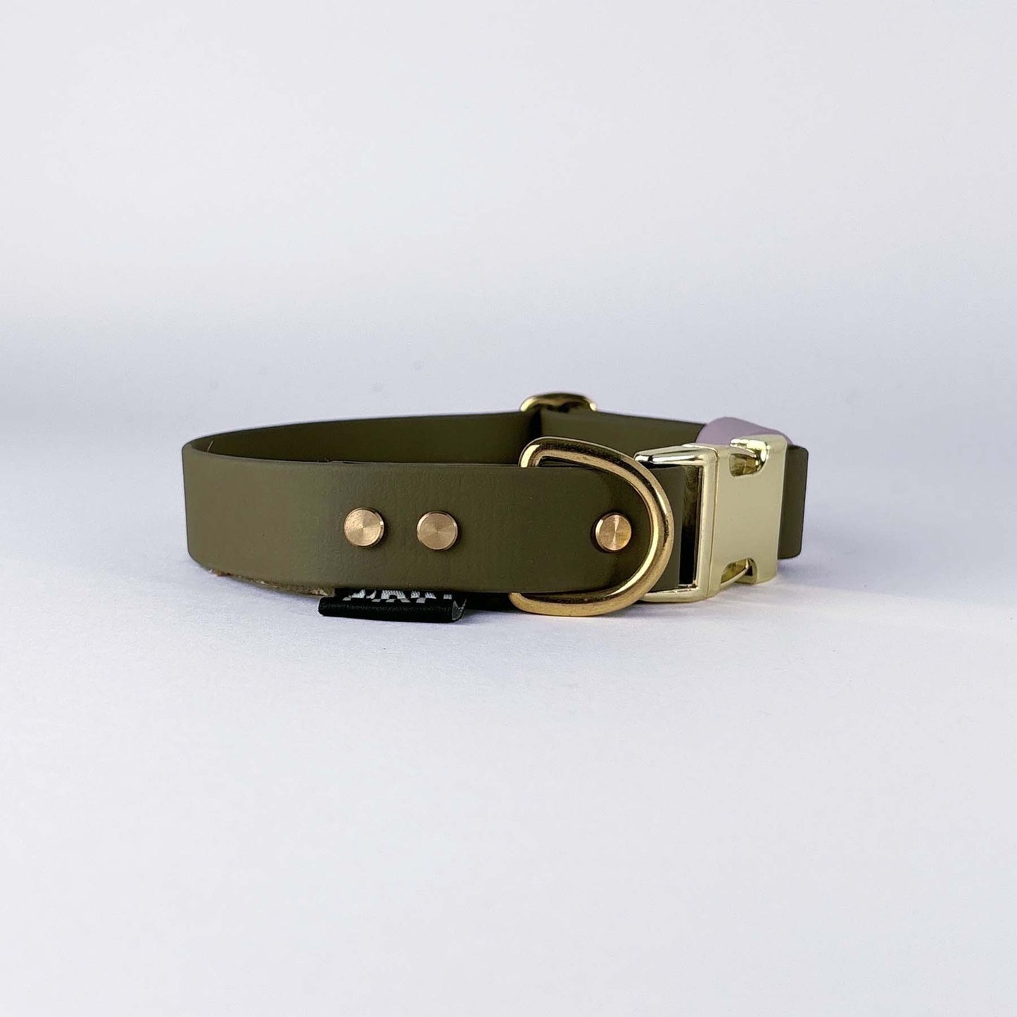 Biothane® Dog Collar – Green & Lilac