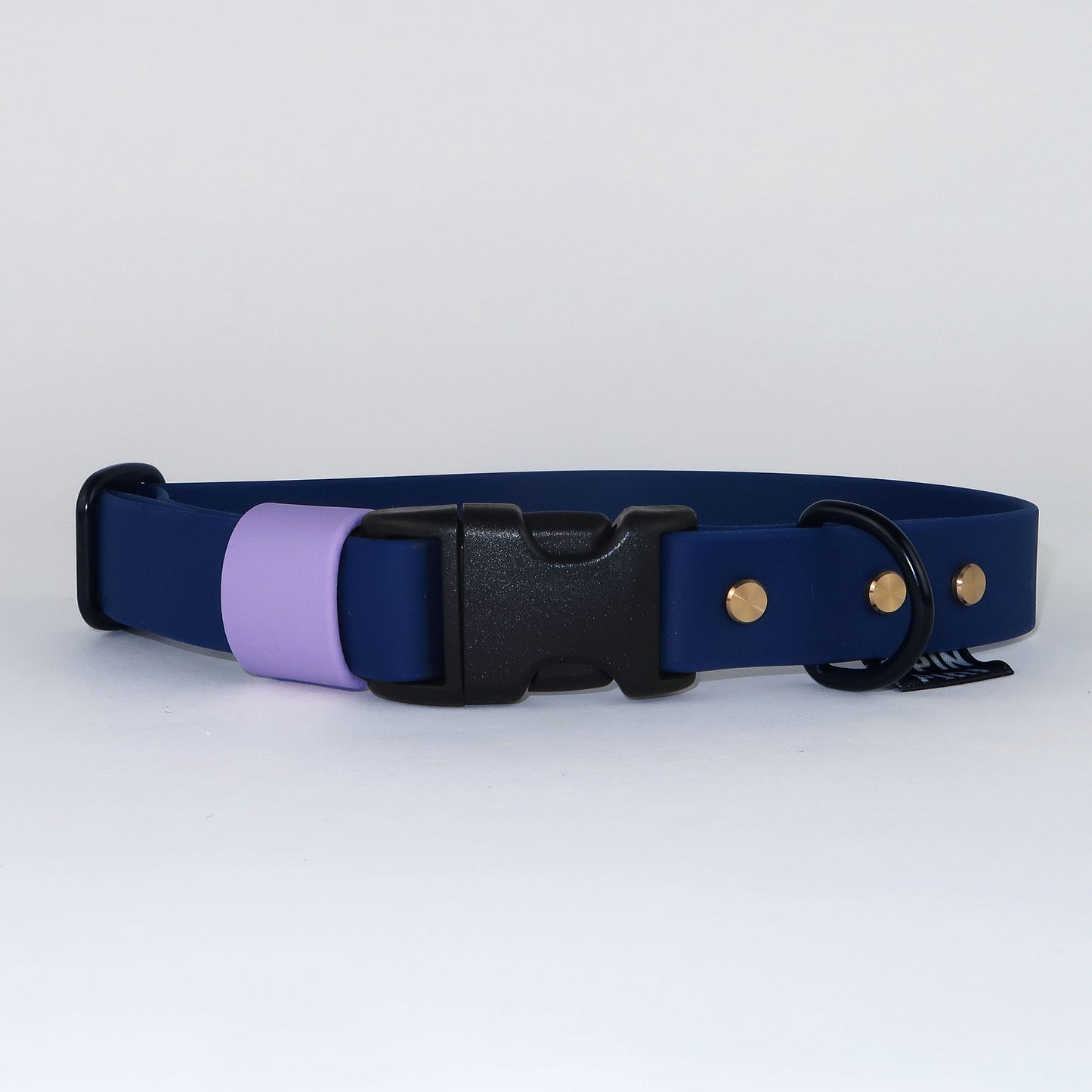 Biothane Street Collar™ – Blue / Lilac