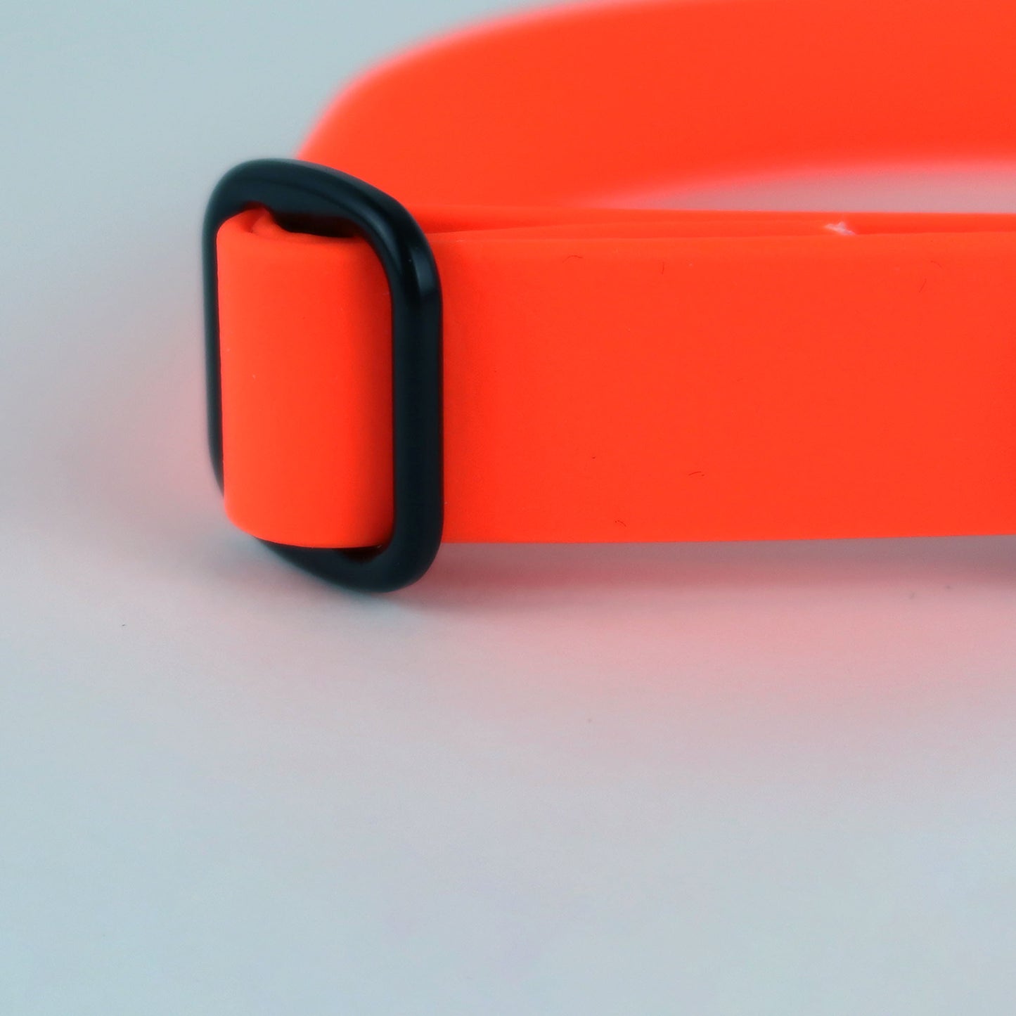 Biothane Street Collar™ – Neon Orange / Blue