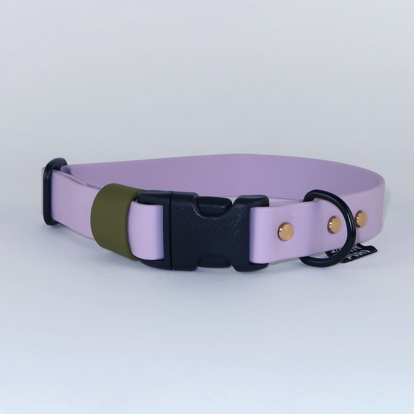 Biothane Street Collar™ – Lilac / Olive